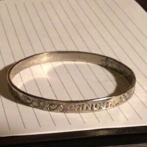 Sterling bangle bracelet